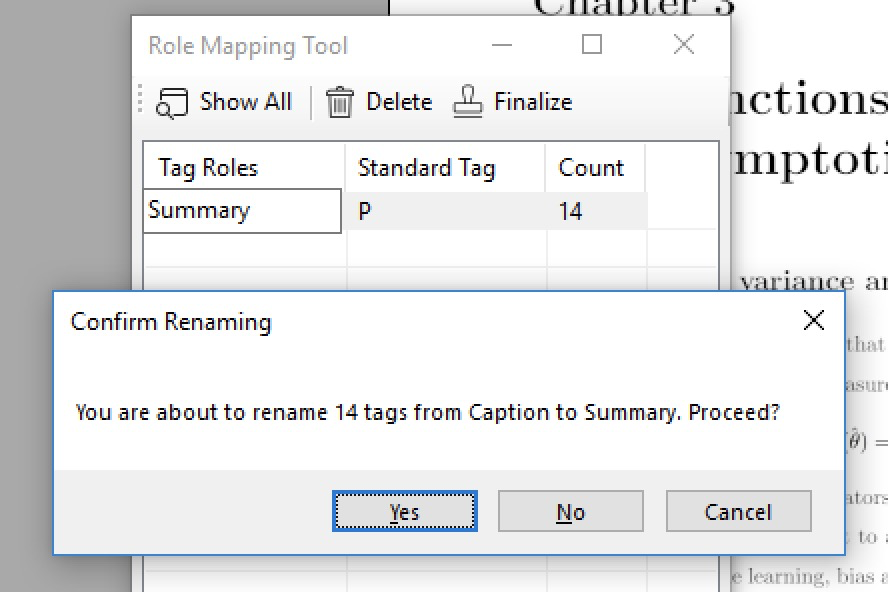 Skærmbillede til redigering af rollekort