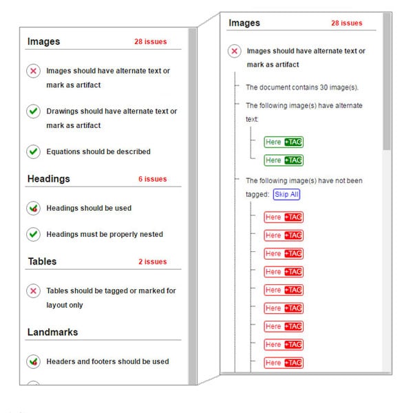 Screenshot of Grackle Docs images panel