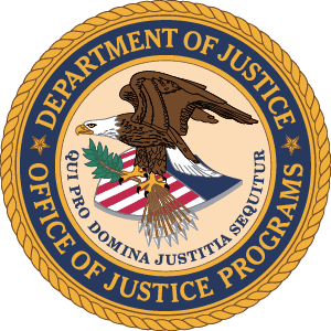 United States of America Department of Justice Office of Justice Programs logo