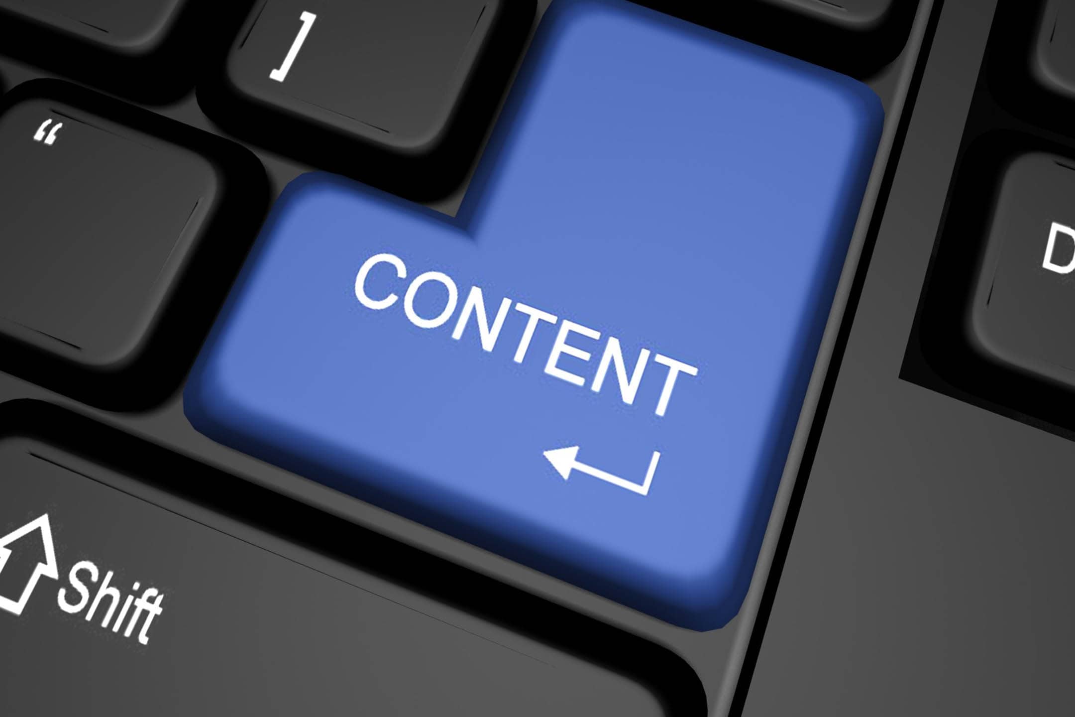 content key on keyboard